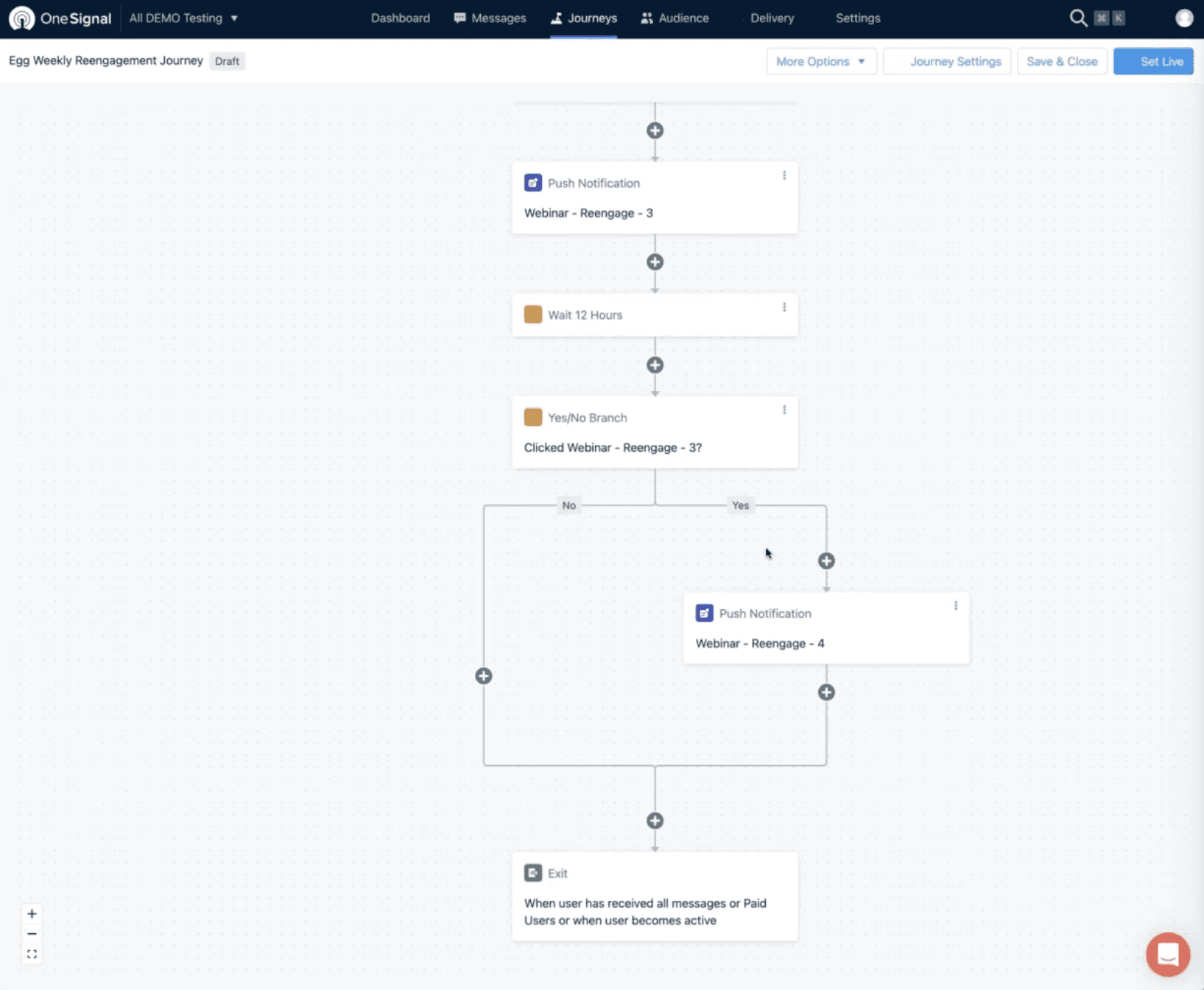 OneSignal screenshot